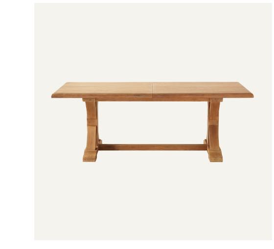 Lake House Expandable Dining Table