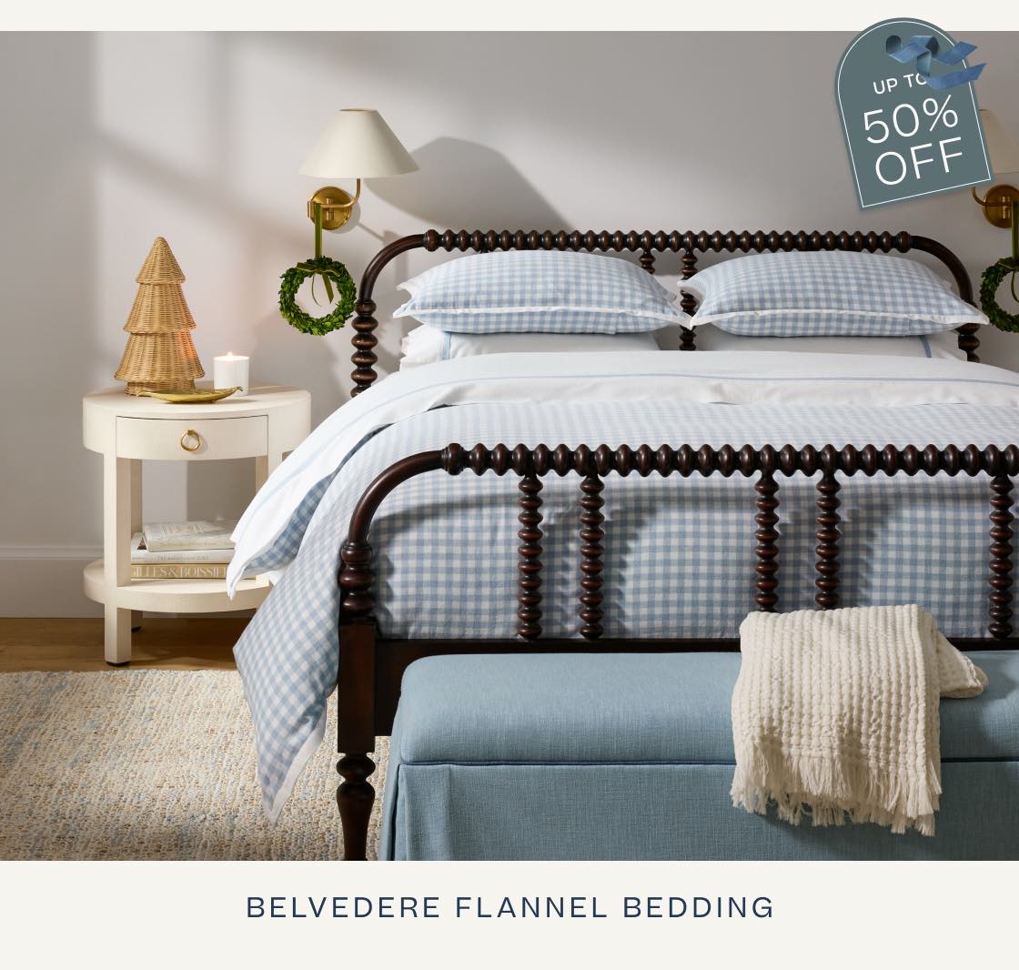 Belvedere Flannel Duvet Cover
