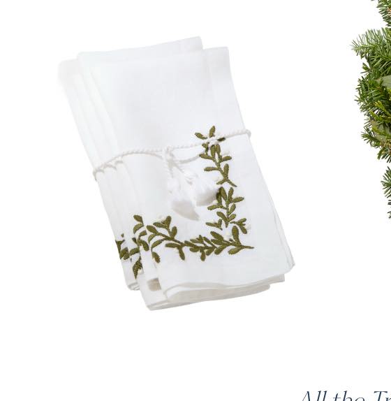 Mistletoe Napkins