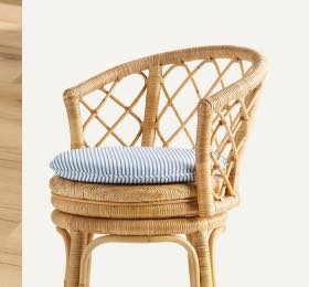 Avalon Rattan Swivel Bar & Counter Stool