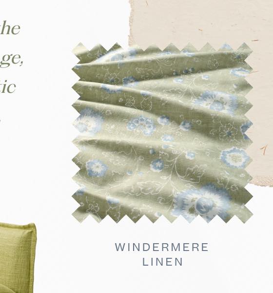 Fabric by the Yard - Windermere Linen