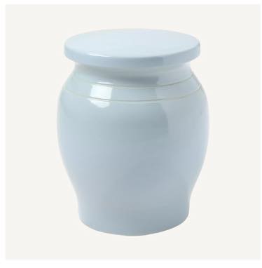Pedestal Garden Stool