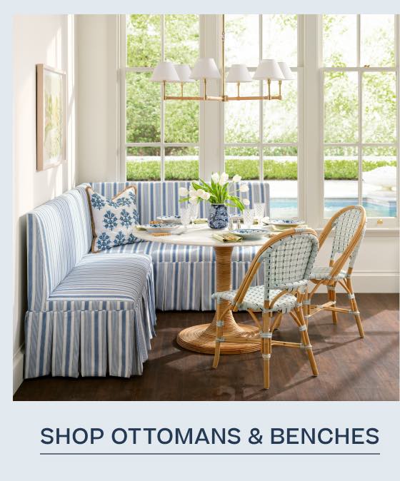 Shop Ottomans & Benches
