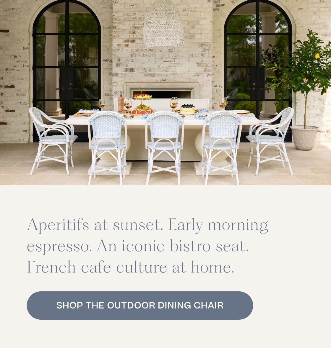 Shop The Outdoor Dining Chair