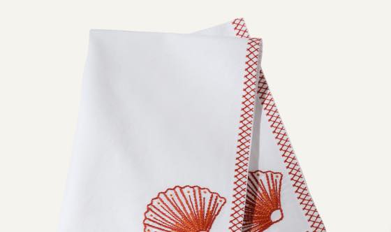 Embroidered Icon Napkins