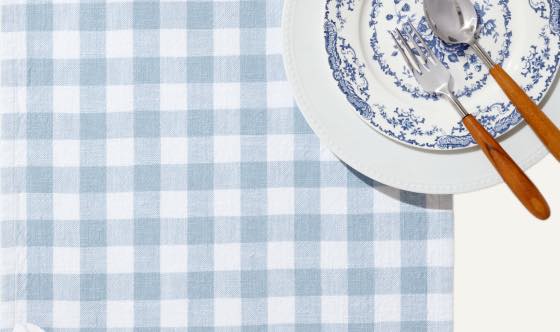 Gingham Table Runner