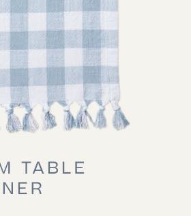Gingham Table Runner