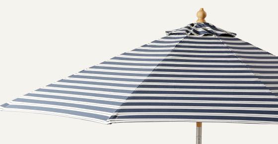 Teak Market Umbrella