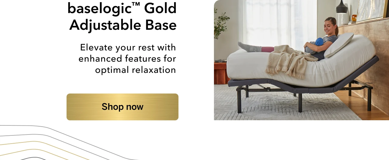 baselogic™ Gold Adjustable Base | Shop Now