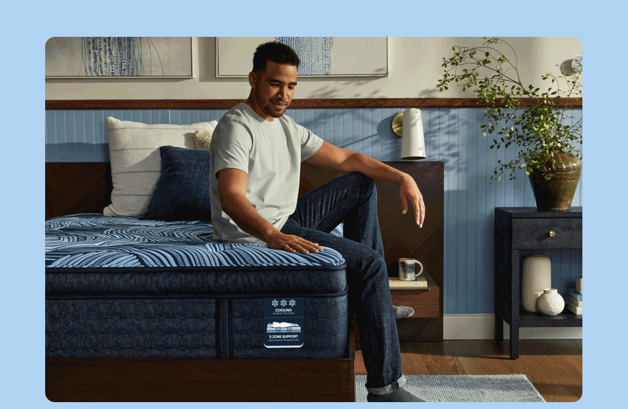 Serta® Perfect Sleeper Pro™&nbsp;| Our most advanced hybrid, designed 5 support zones for improved spinal alignment.&nbsp; | Save Now
