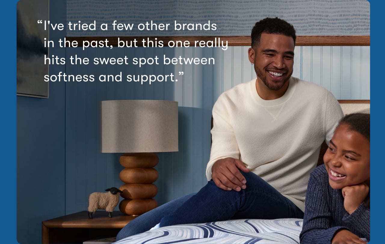I've tried a few other brands in the past, but this one really hits the sweet spot between softness and support. | Review
