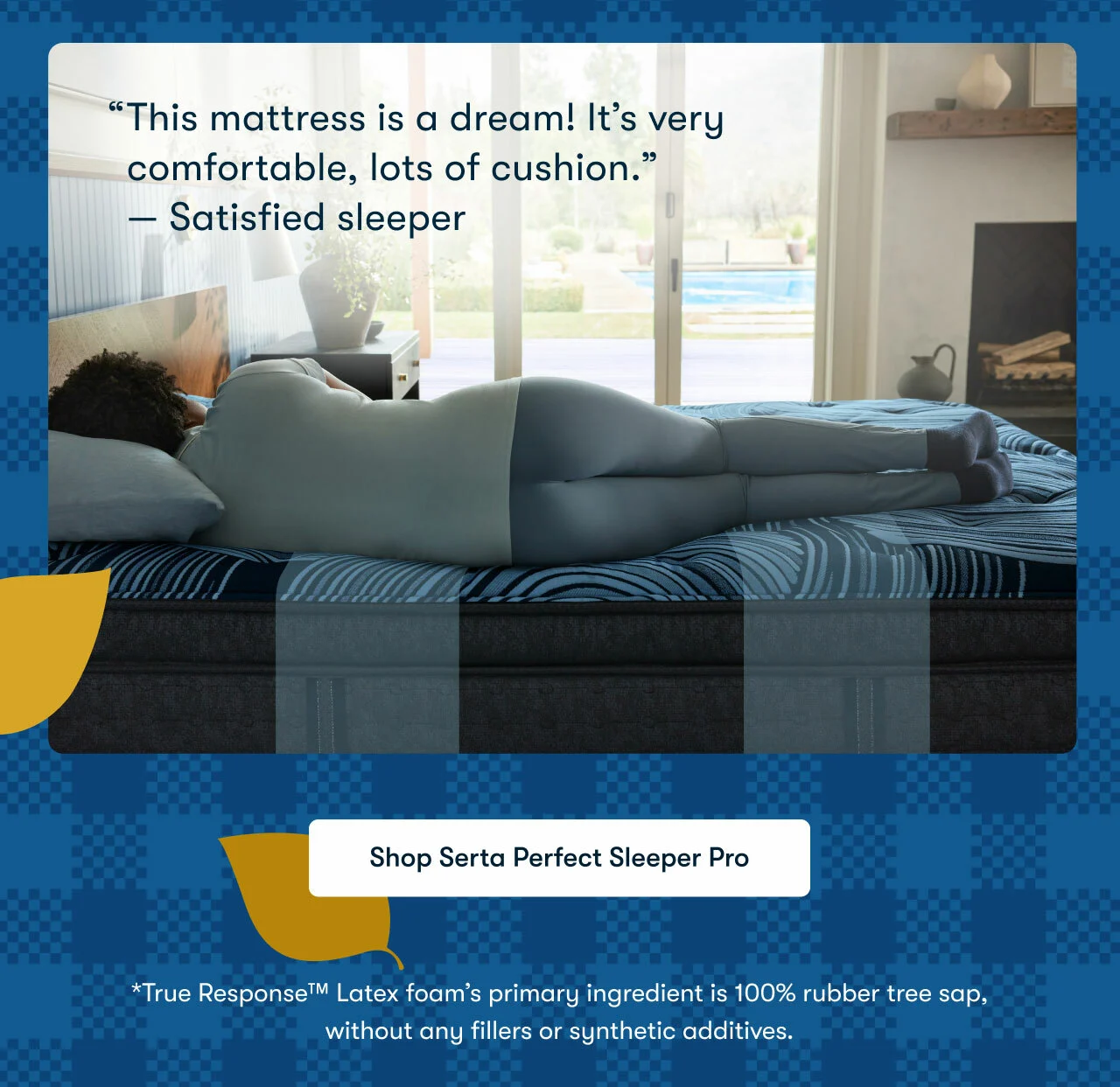 This mattress is a dream! It’s very comfortable, lots of cushion. | Shop Serta Perfect Sleeper Pro