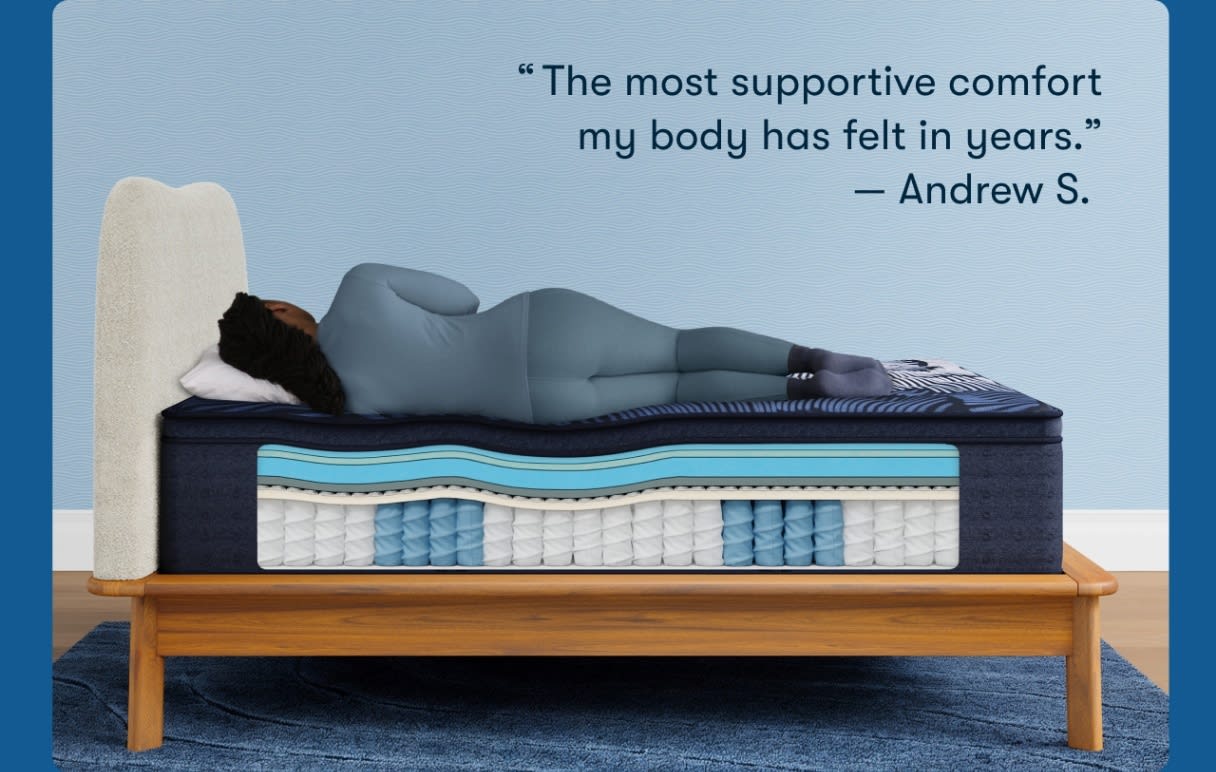 Review | The most supportive comfort my body has felt in years. — Andrew S.&nbsp;