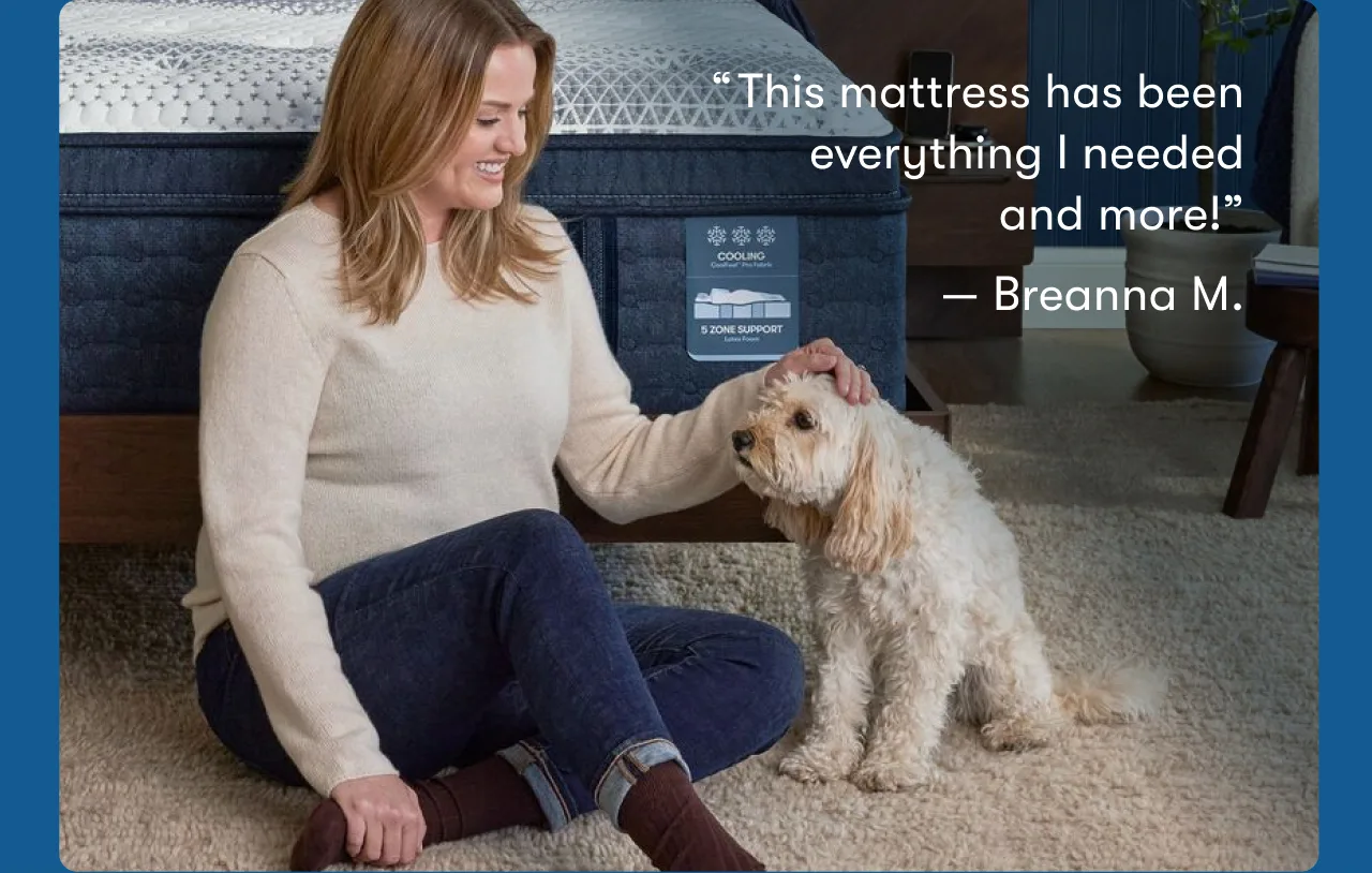 Review | This mattress has been everything I needed and more! — Breanna M. 