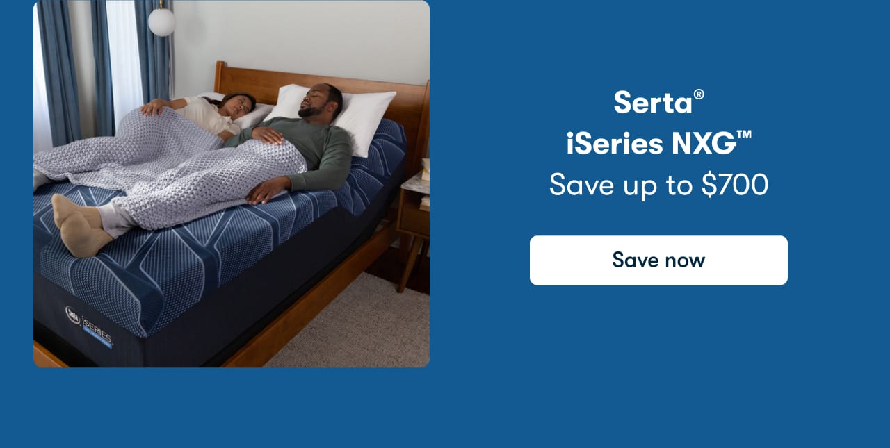 Serta® iSeries NXG™ | Save up to $700 | Save now