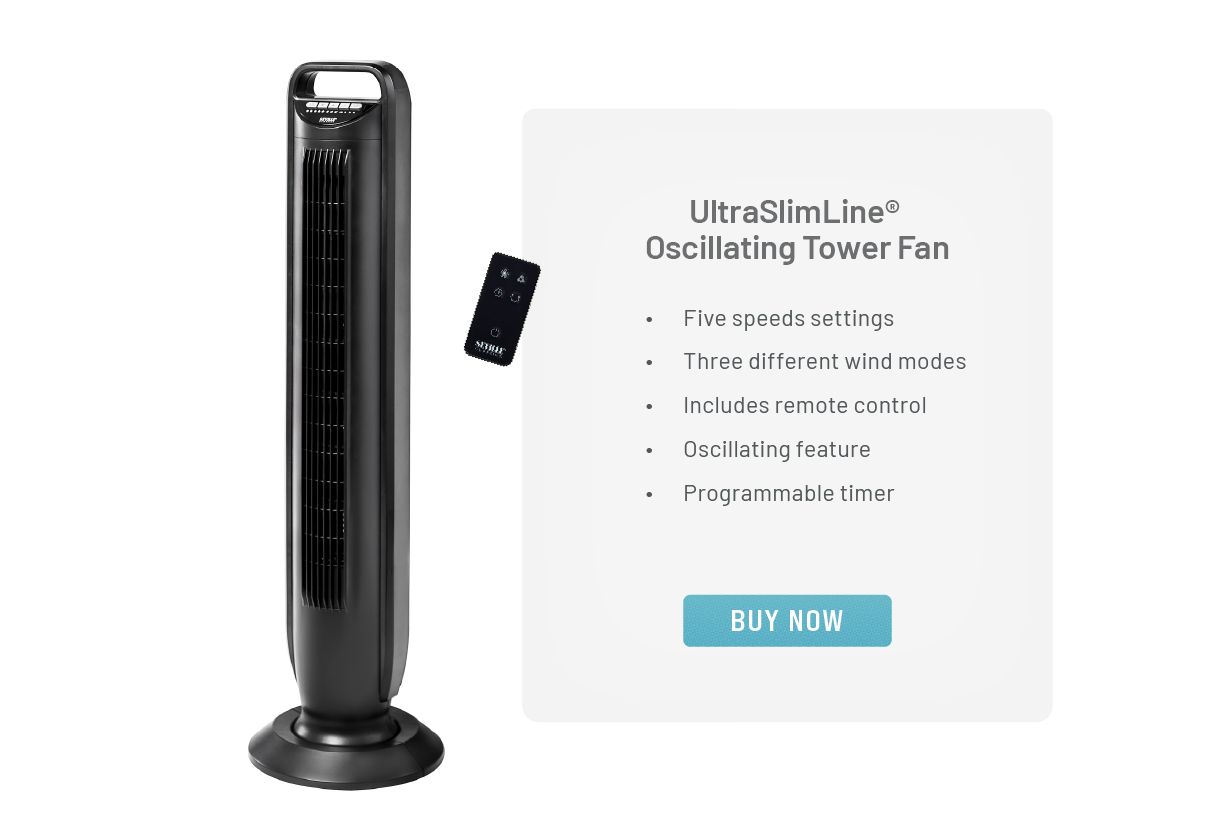 UltraSlimLine® Oscillating Tower Fan