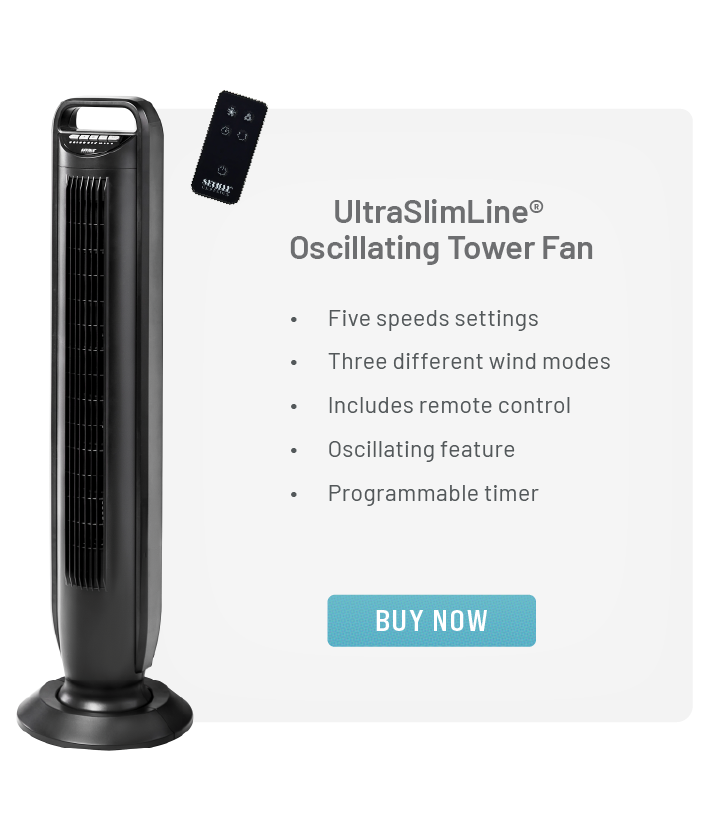 UltraSlimLine® Oscillating Tower Fan