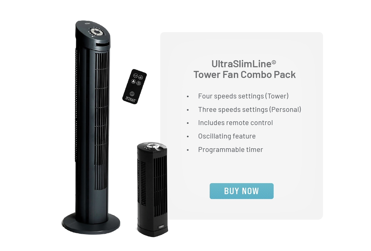 UltraSlimLine® Tower Fan Combo Pack