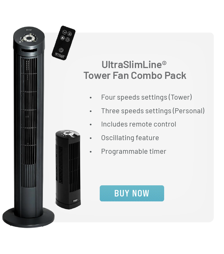 UltraSlimLine® Tower Fan Combo Pack