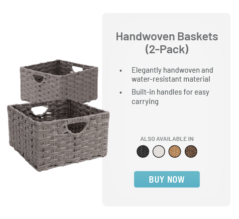 Handwoven Basket (2-Pack)