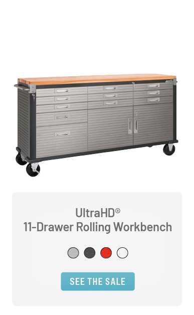 UltraHD® 11-Drawer Rolling Workbench