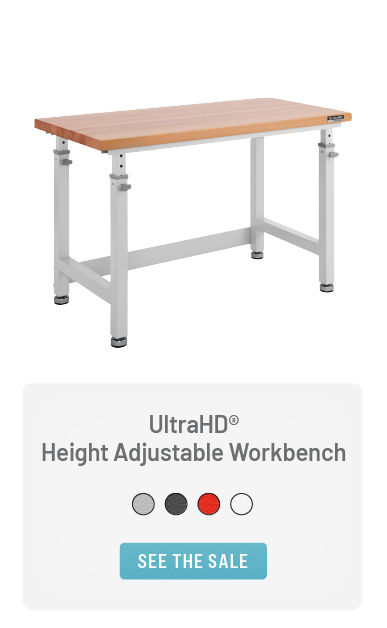 UltraHD® Height Adjustable Workbench