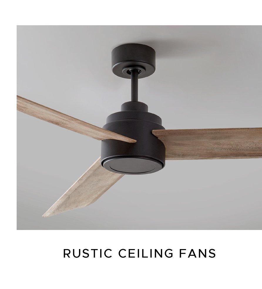 Rustic Ceiling Fans