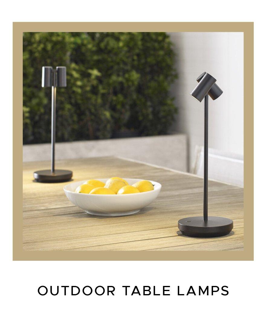 Outdoor Table Lamps