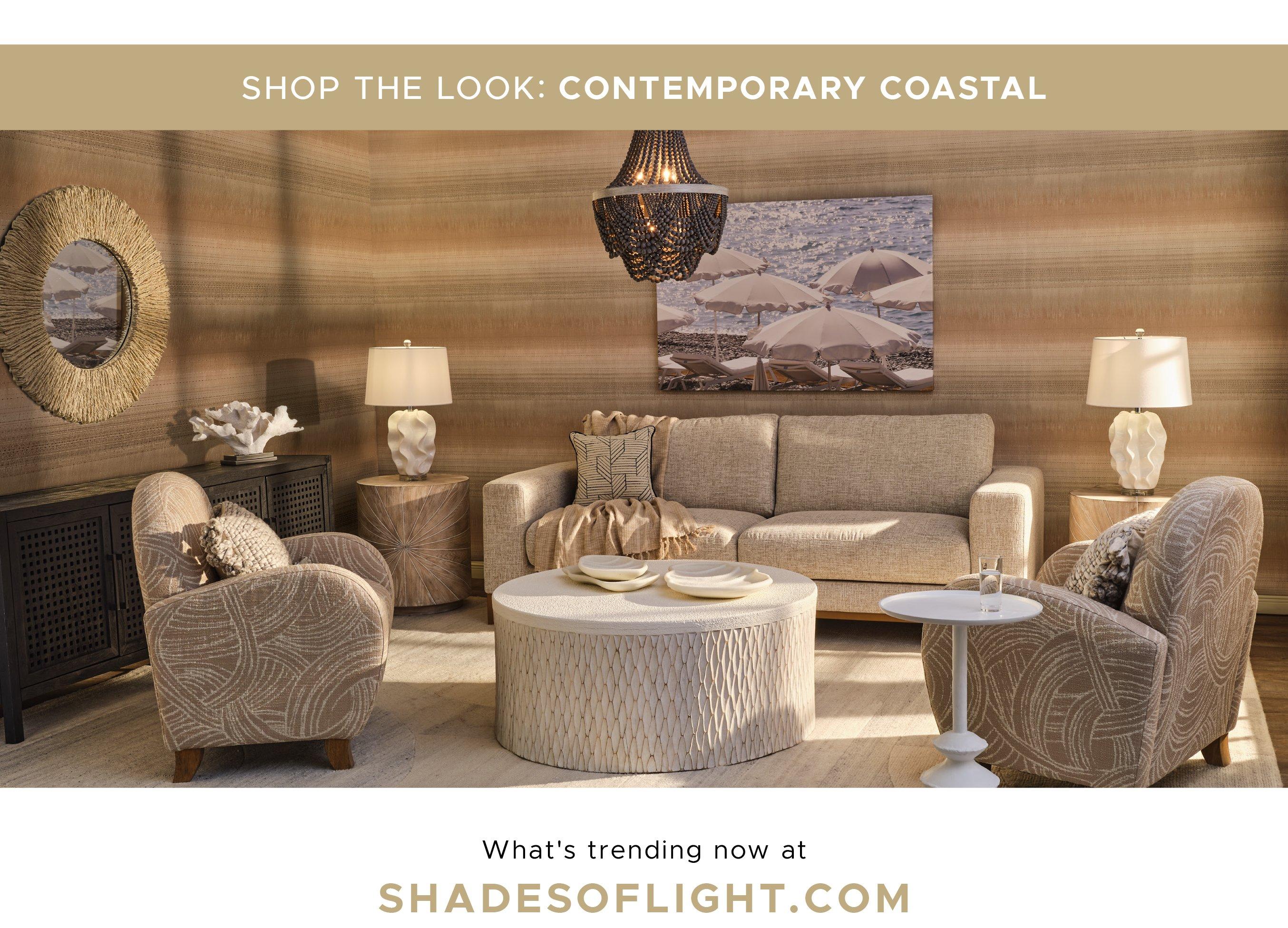 Shop Our Newest Catalog Cover Look. Contemporary oOastal