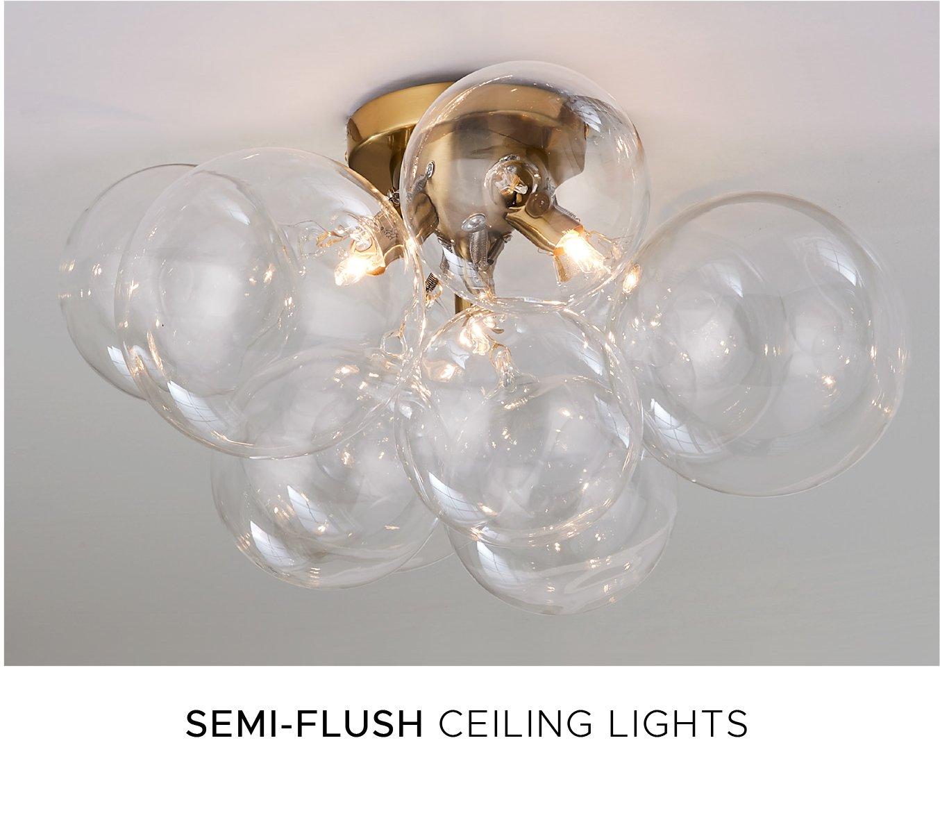 Semi-Flush Ceiling Lights