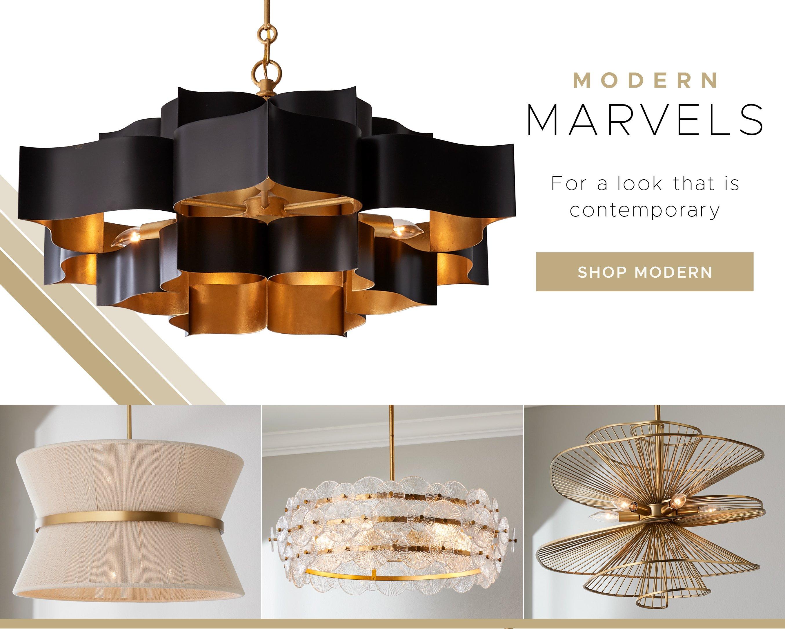 Modern Chandeliers. For a look that is contemporary