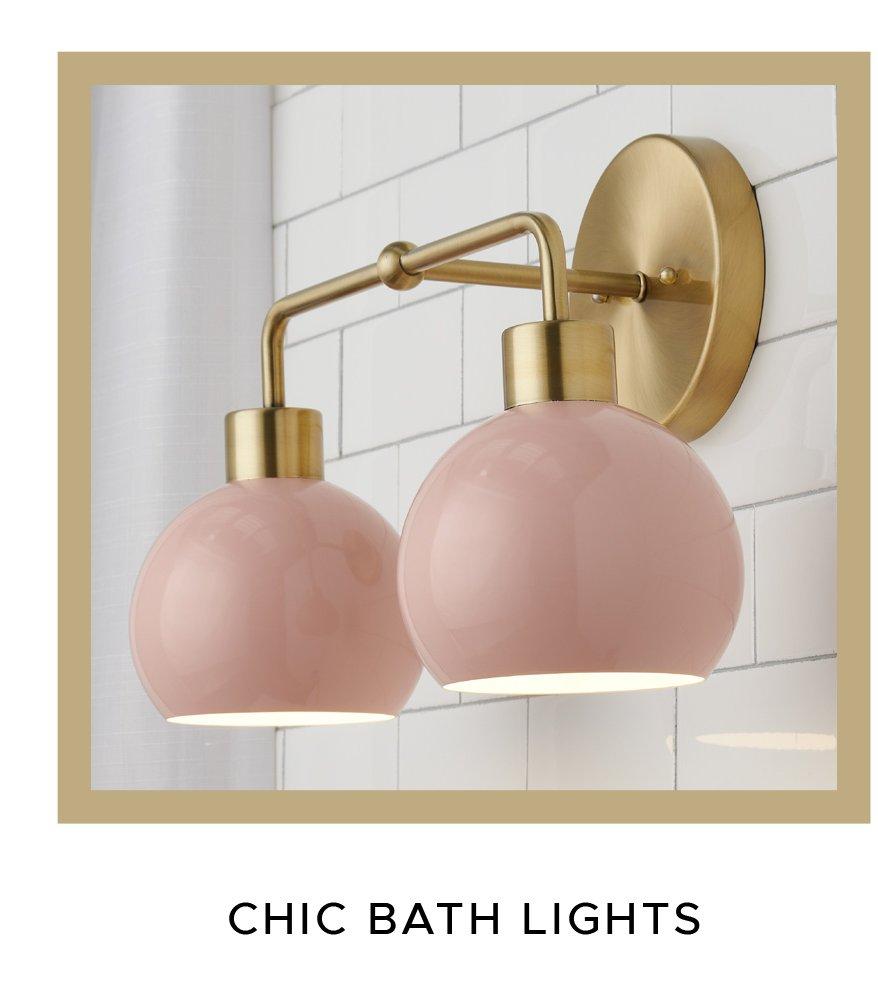Stylish Bath Lights