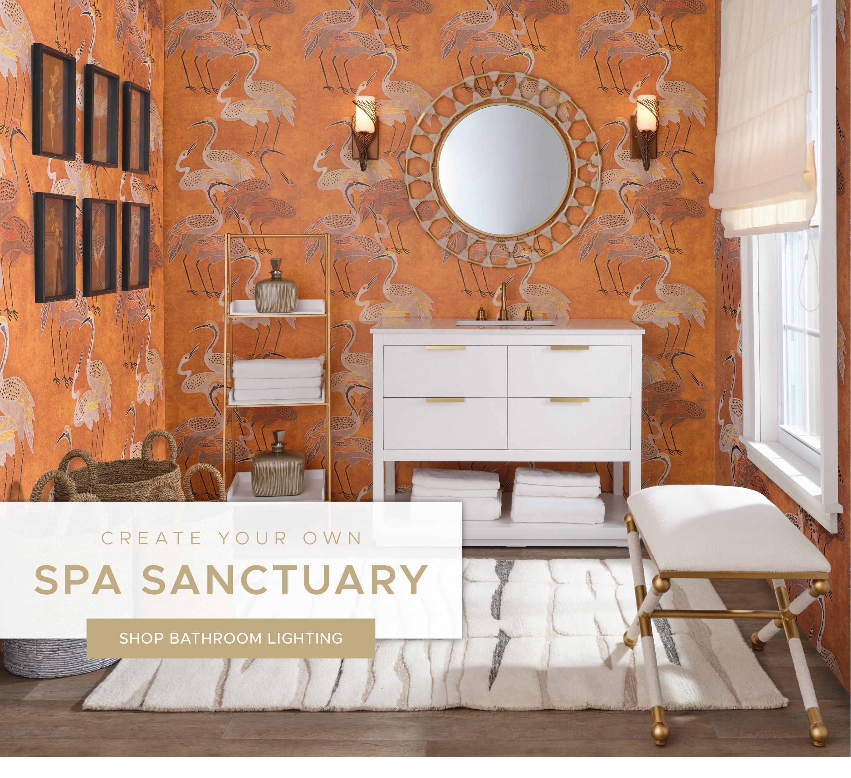 Create Your Own Spa Sanctuary. hHop Bath Lighting