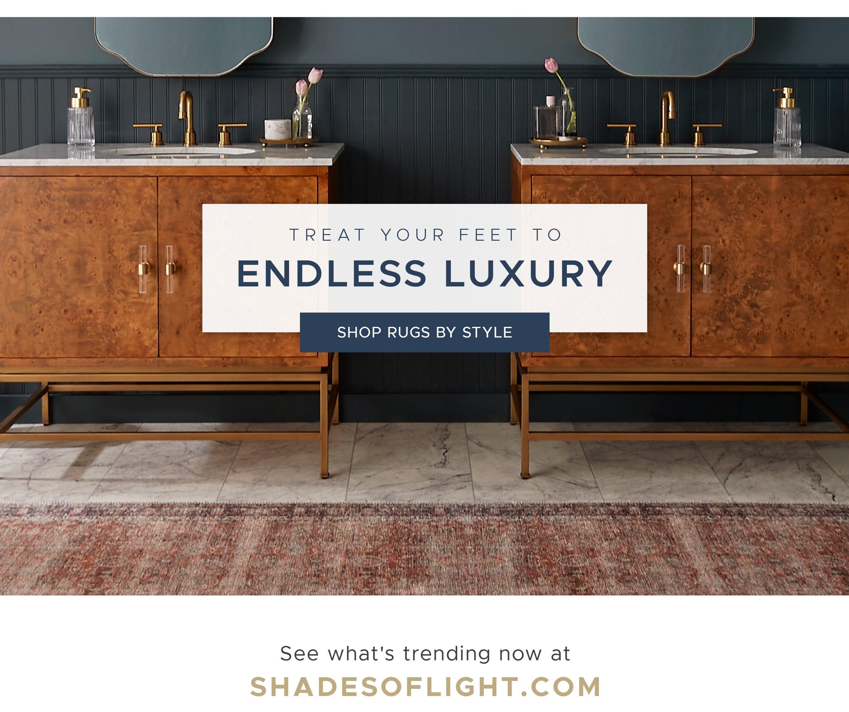 Treat Your Feet to Endless Luxury. Shop Rugs by Style