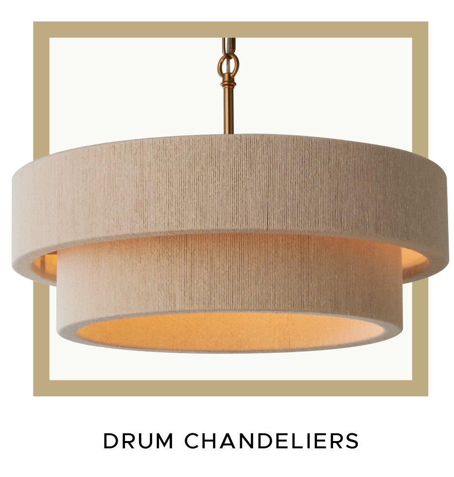 Drum Chandeliers