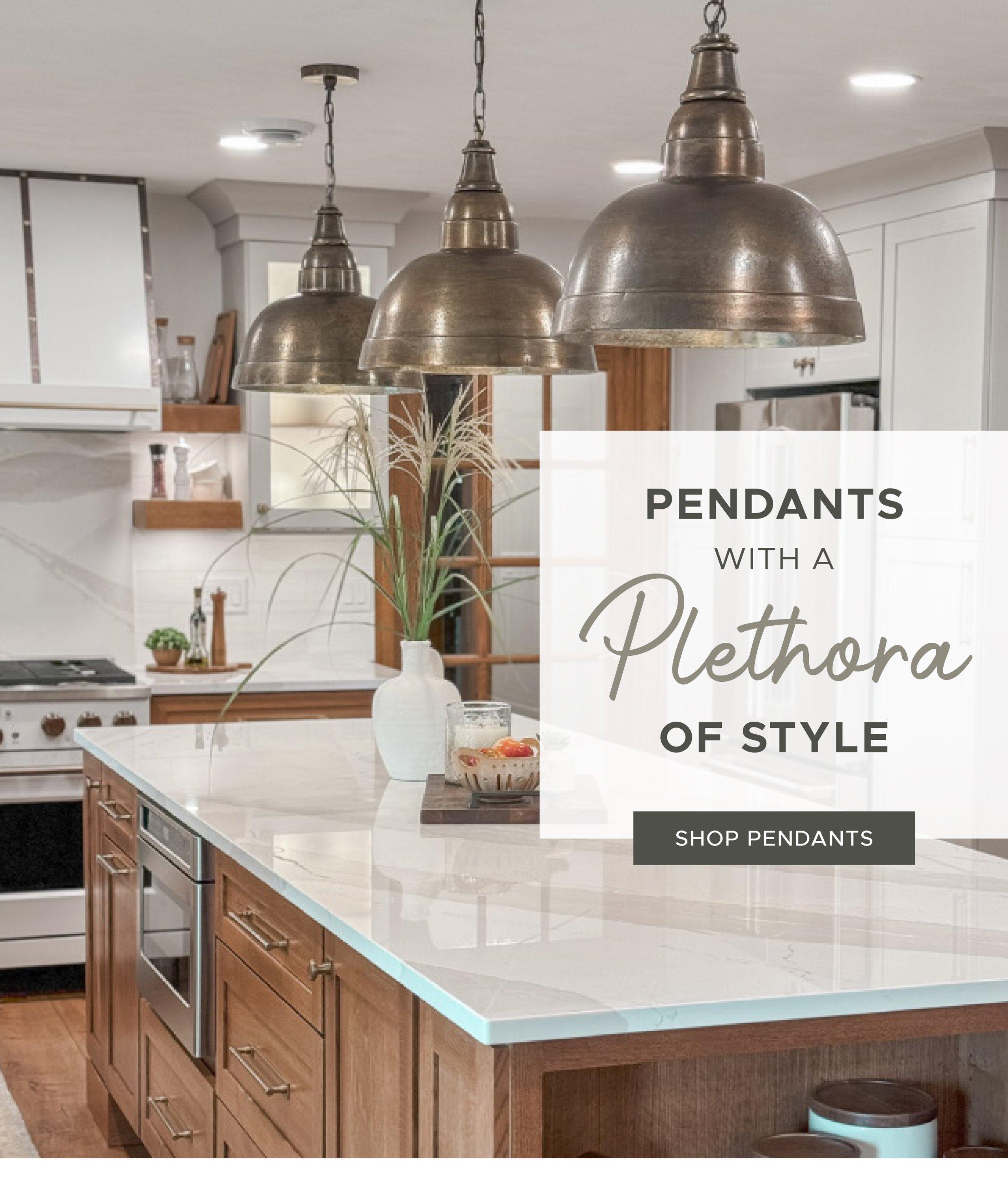 Pendants with a Plethora of Style