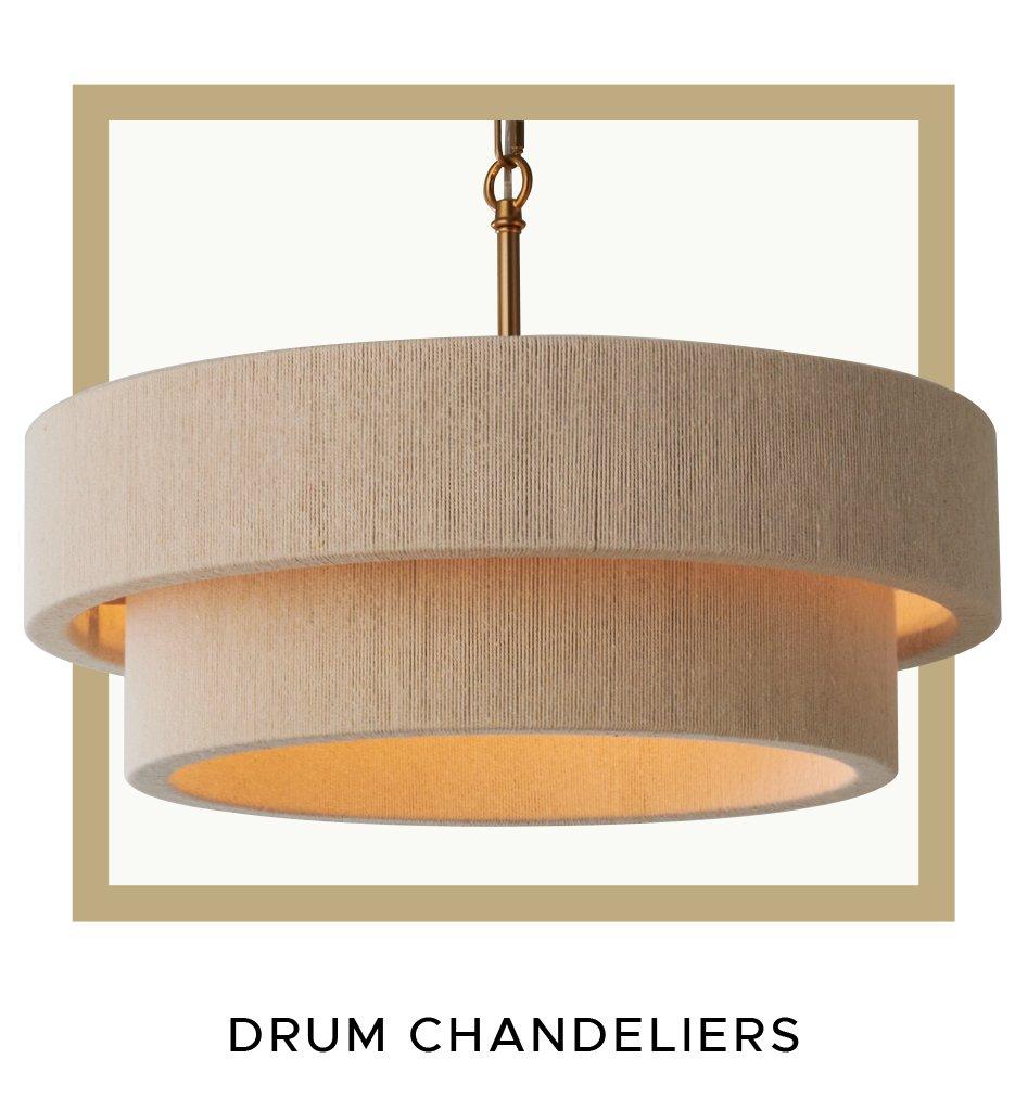 Drum Chandeliers