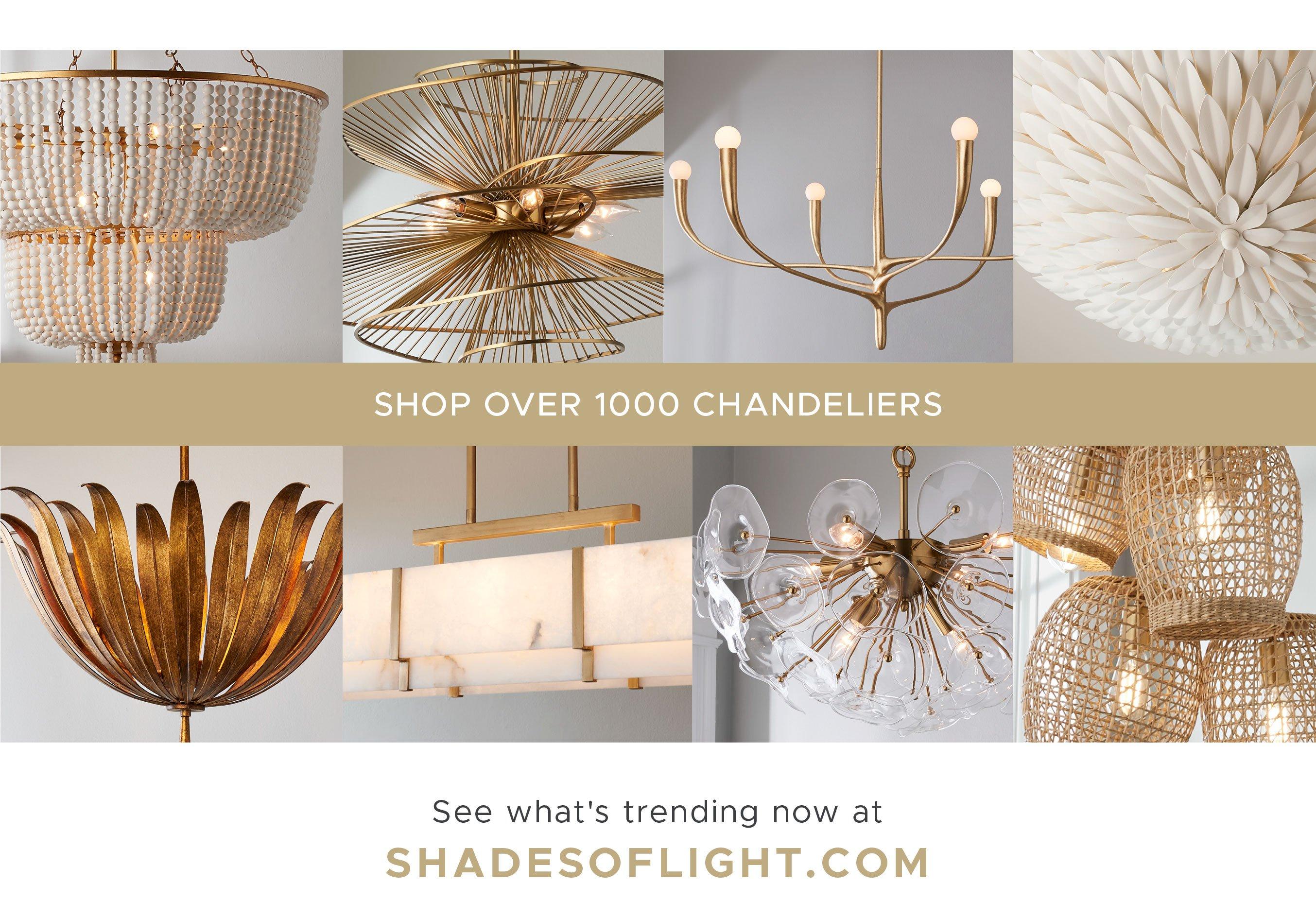 Shop Over 1000 Chandeliers