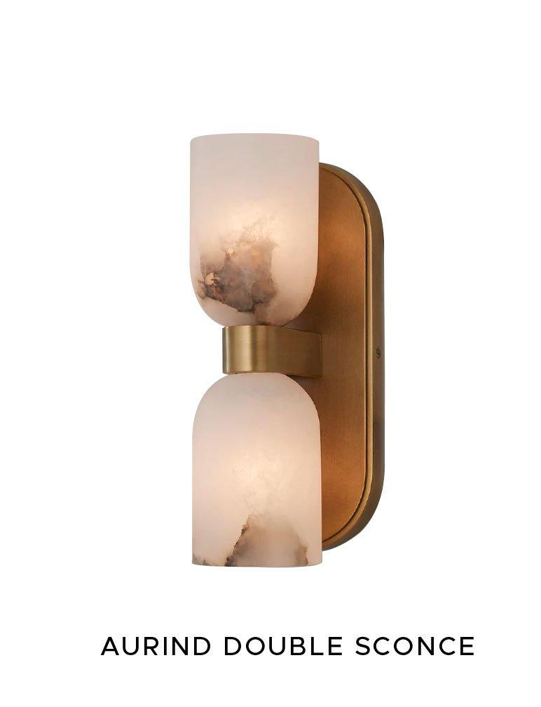 Aurind Double Bath Sconce