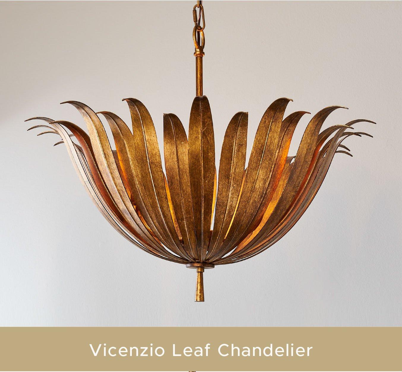 Vicenzio Leaf Chandelier