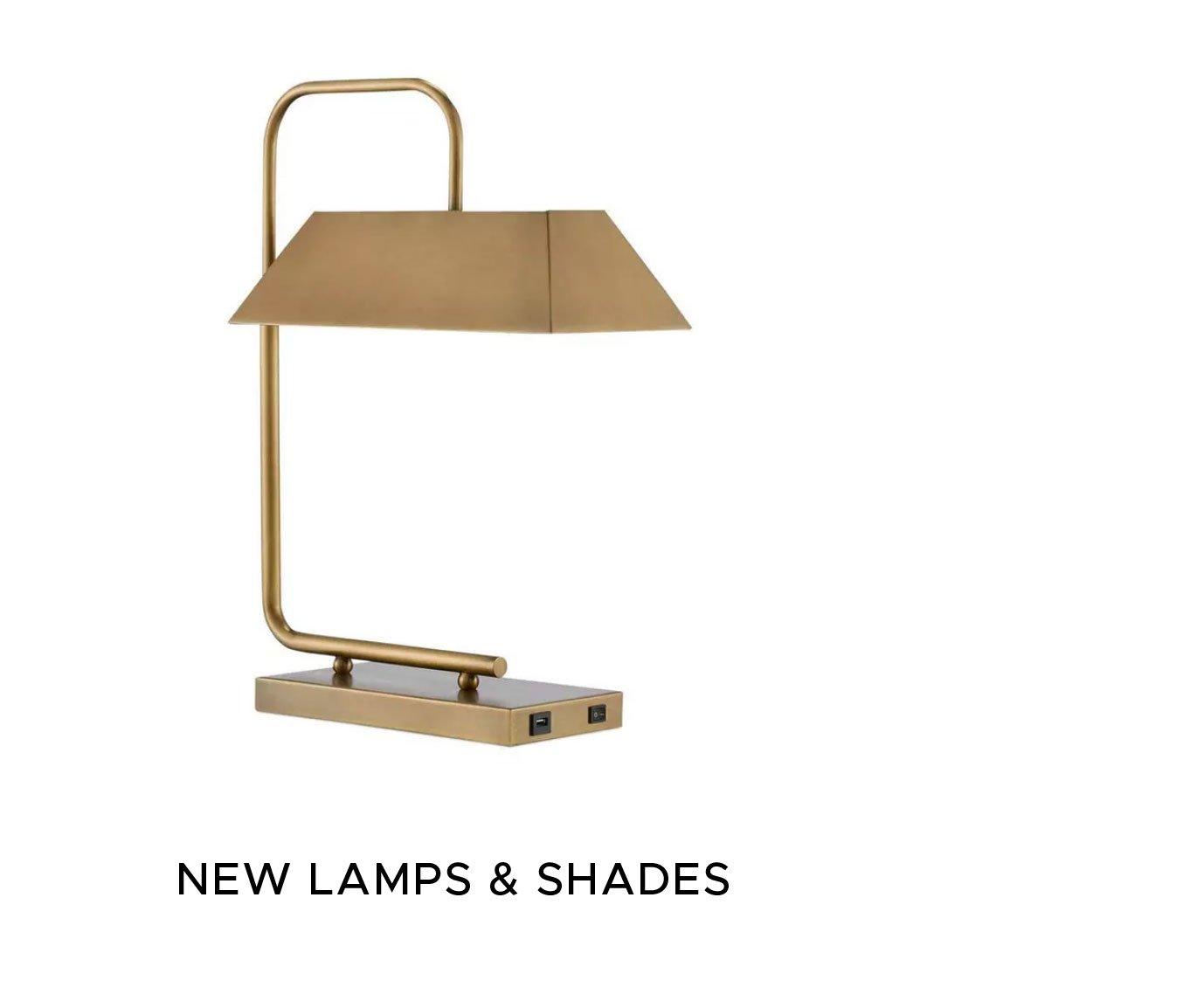 New Table Lamps and Shades