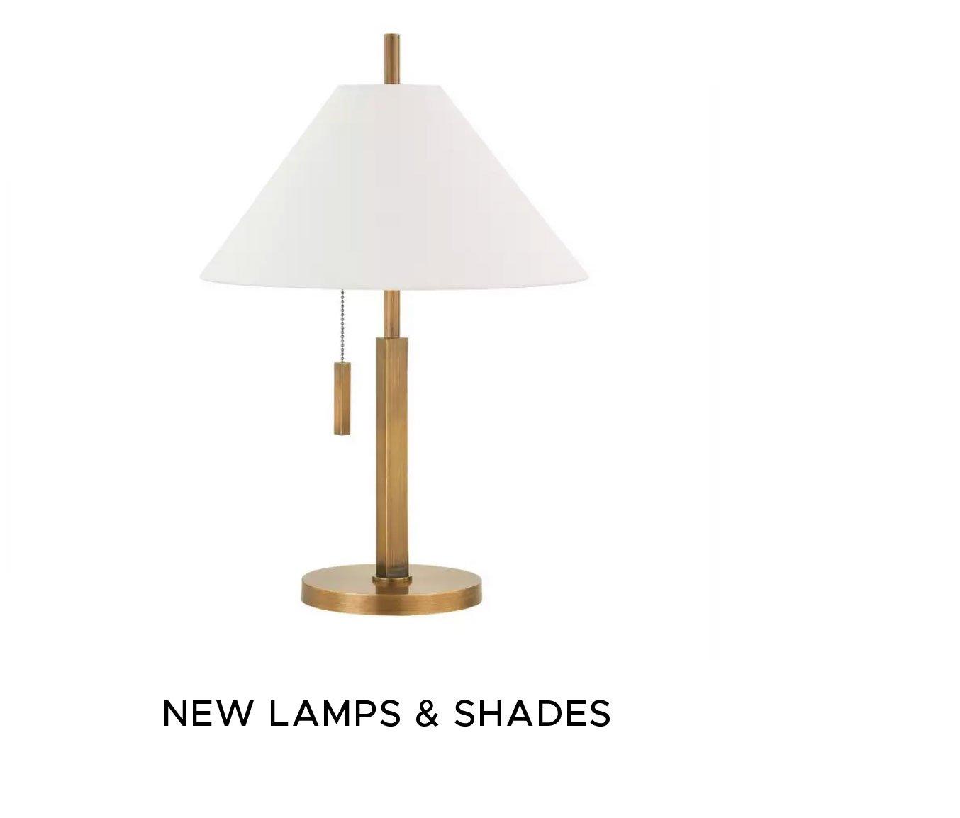 New Table Lamps & Shades