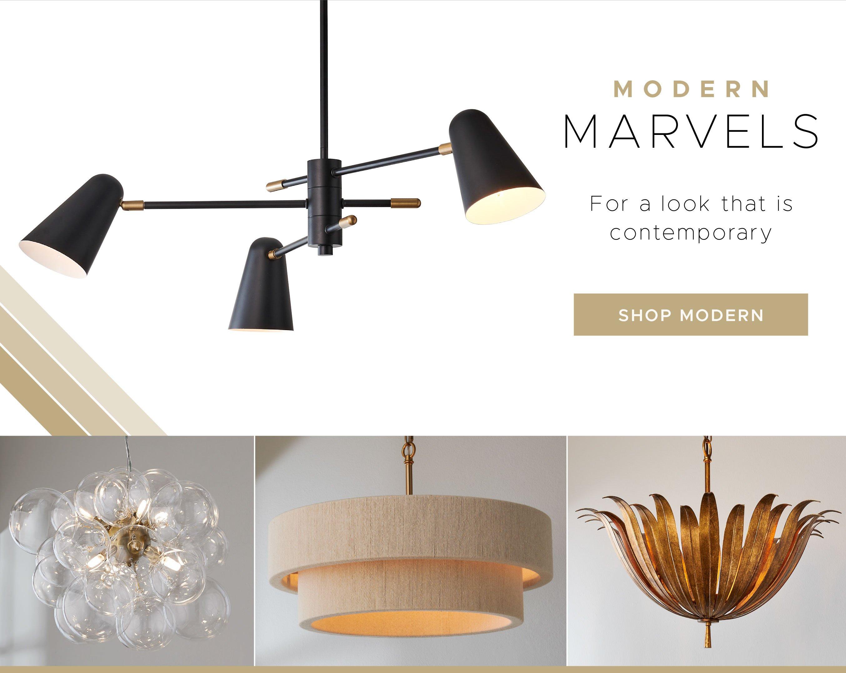 Modern and Contemporary Chandeliers