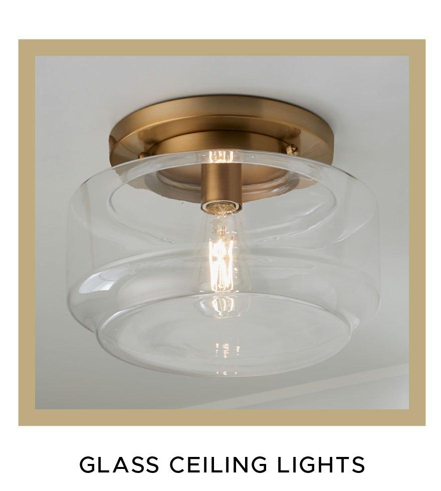 Glass Ceiling Lights