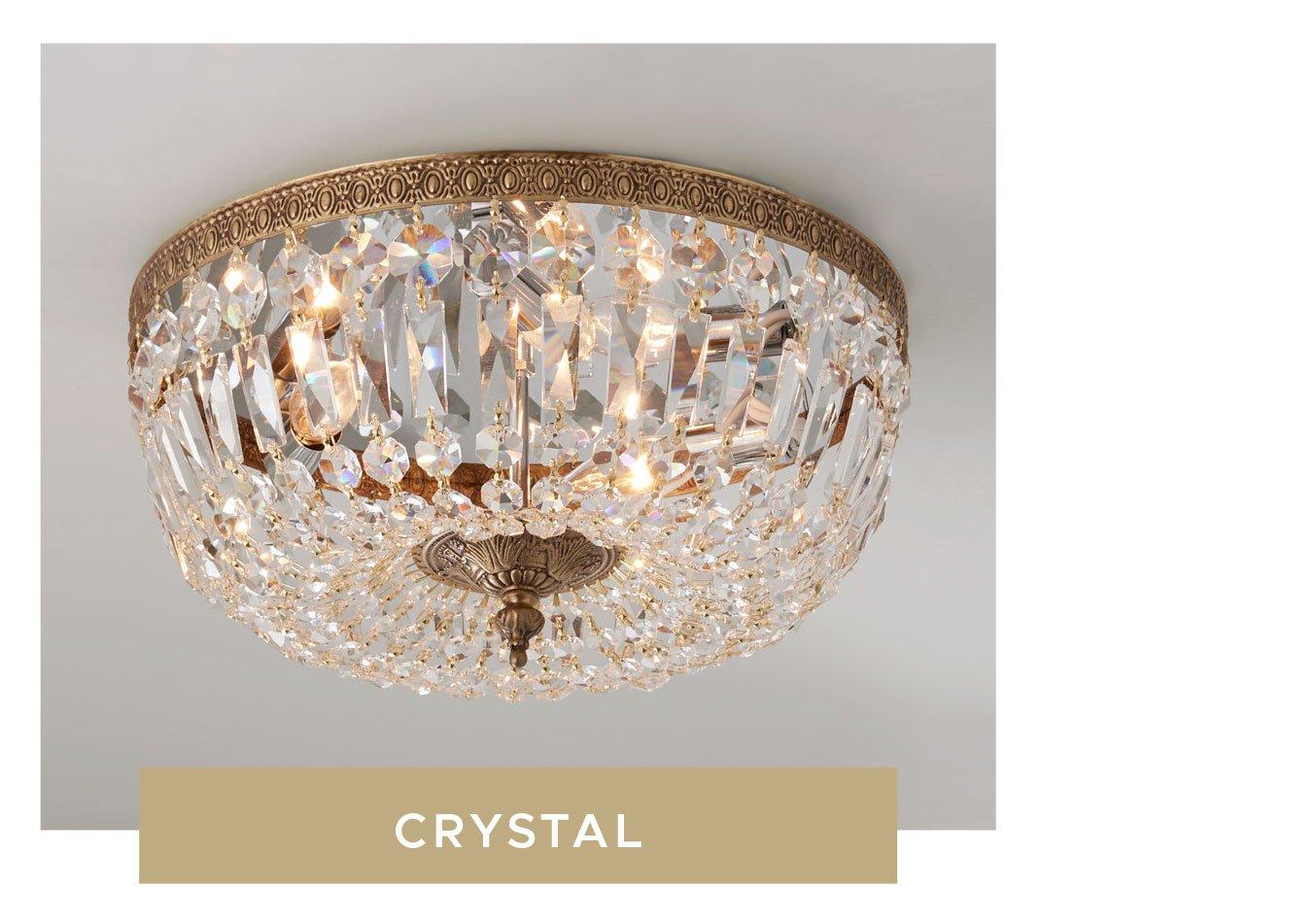Crystal ceiling lights