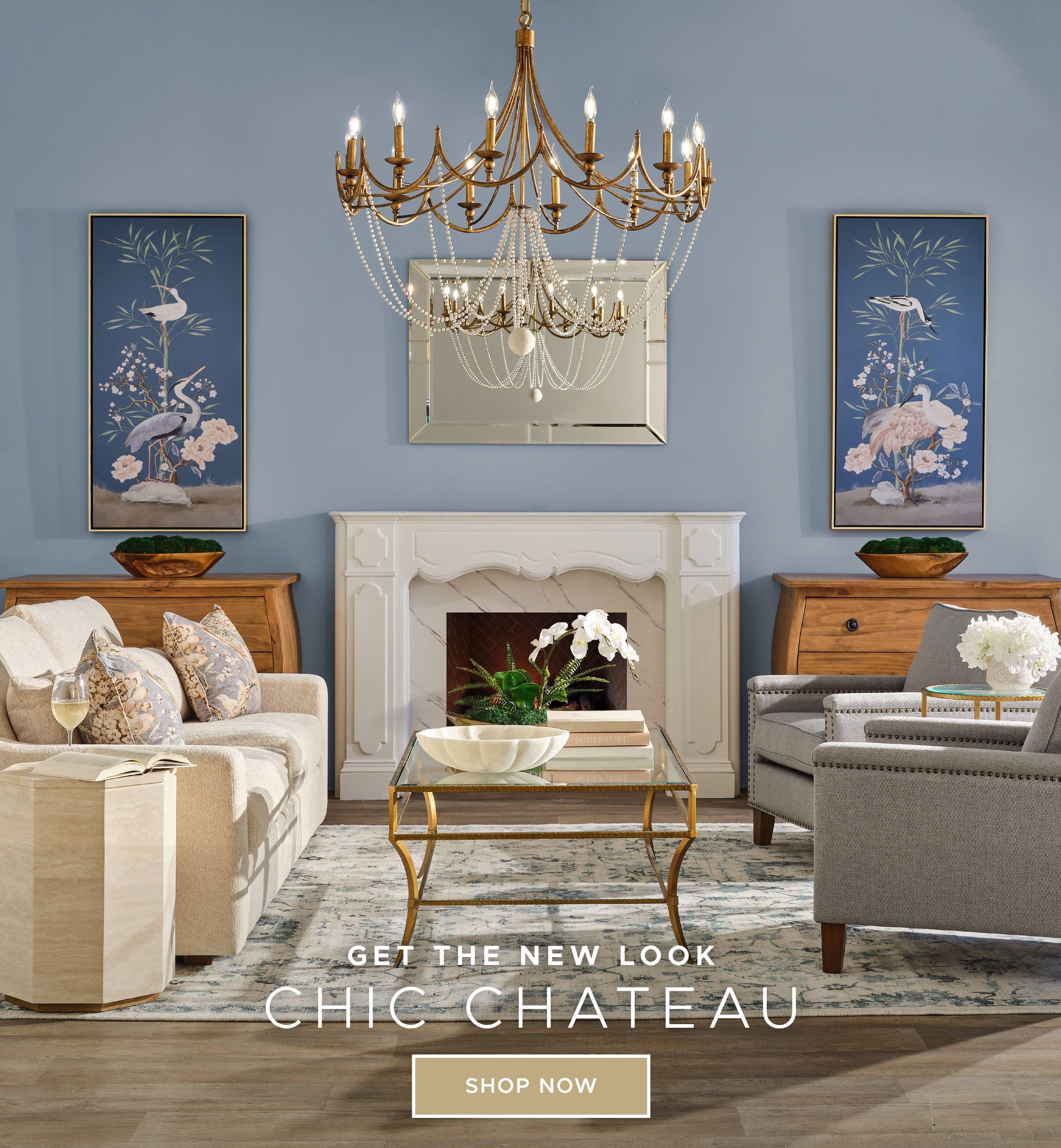 Get the Look. Chic Chateau