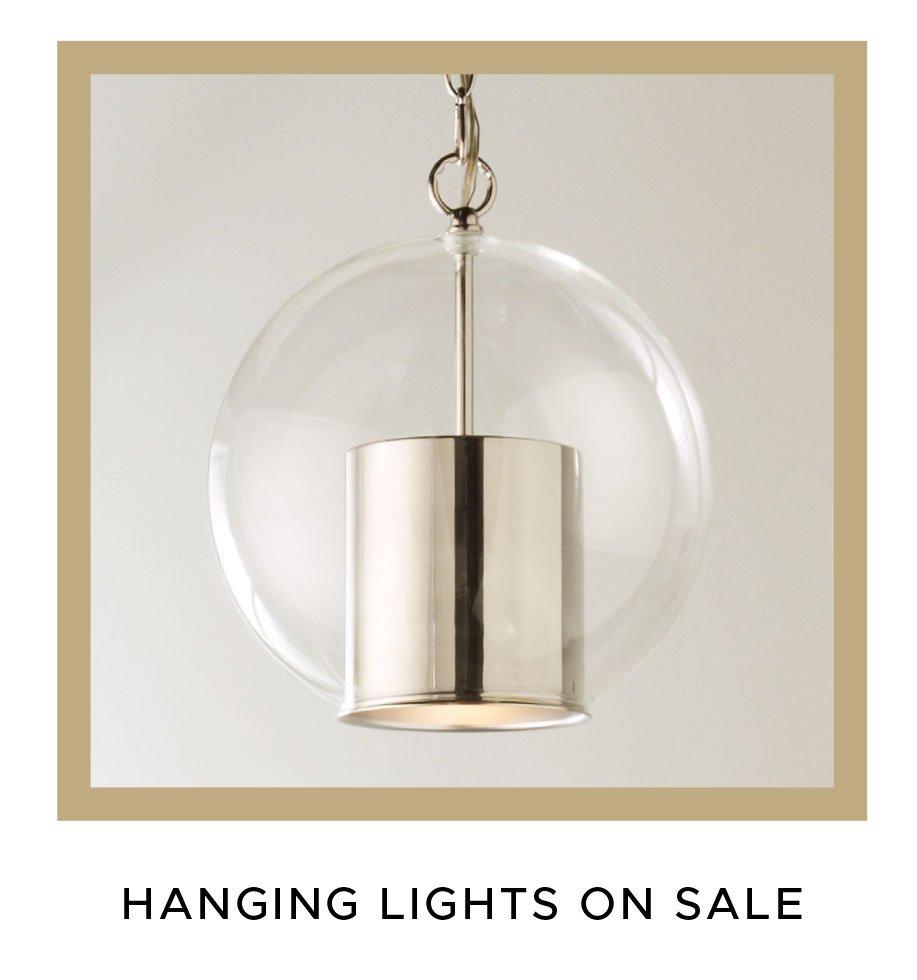 Hanging Lights on Sale