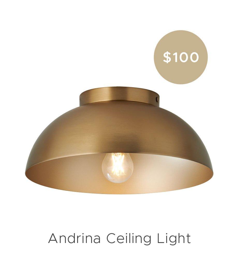 Andrina Dome Ceiling Lightm