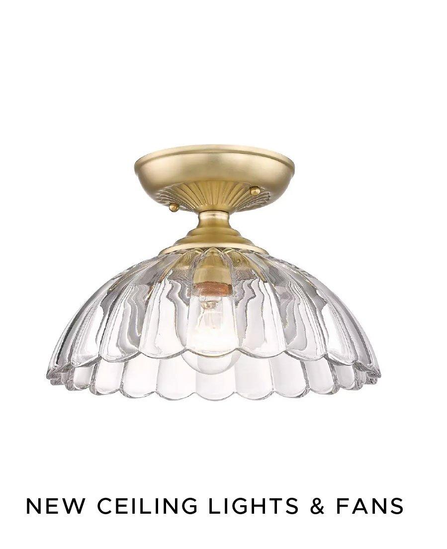 New Ceiling Lights & Fans