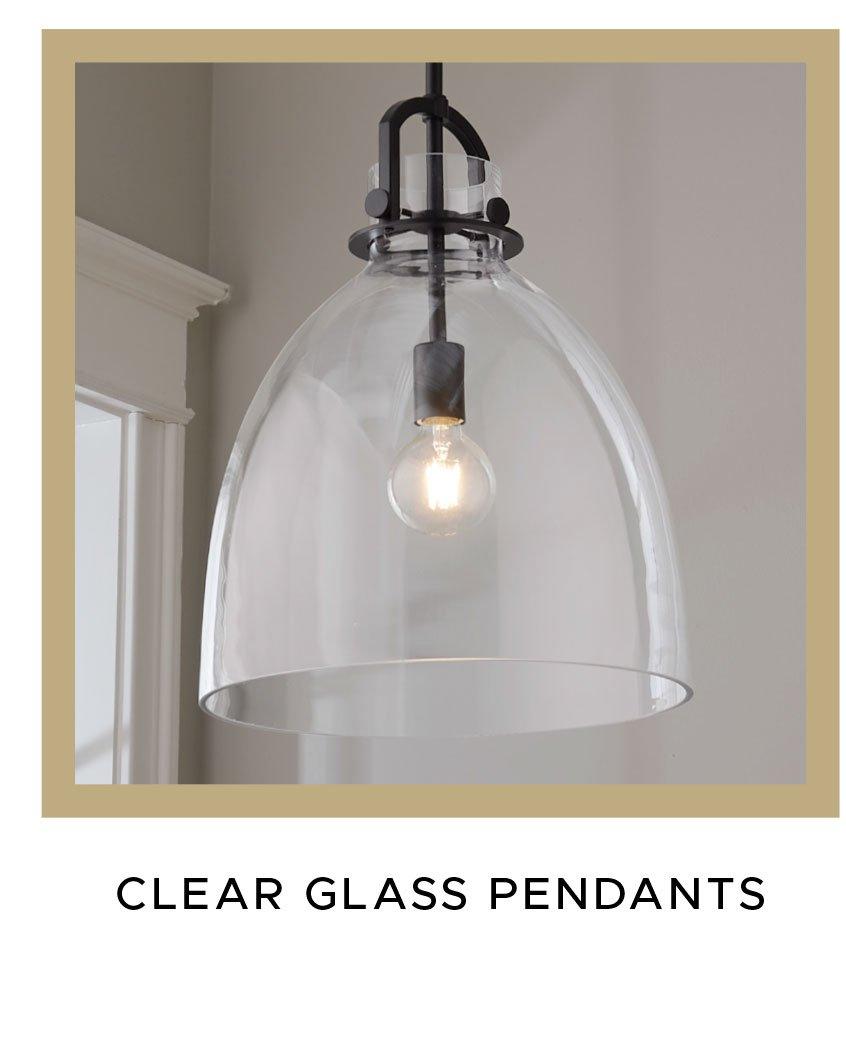 Clear Glass Pendants